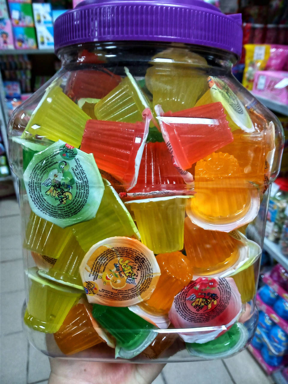 

Желе в банке 100шт (копилка)