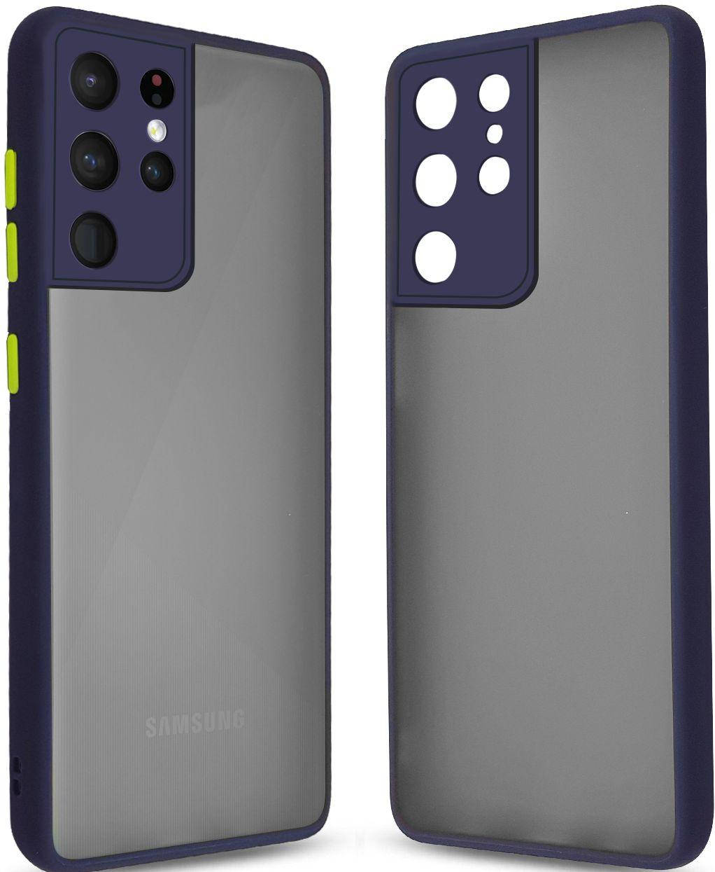 

Чехол MakeFuture Frame Samsung G998 Galaxy S21 Ultra Blue (MCMF-SS21UBL), Синий