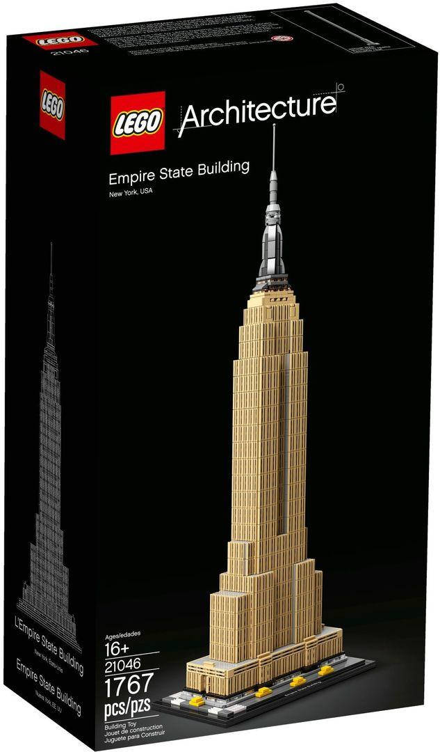 

Lego Architecture Эмпайр-стейт-билдинг 21046, Желтый