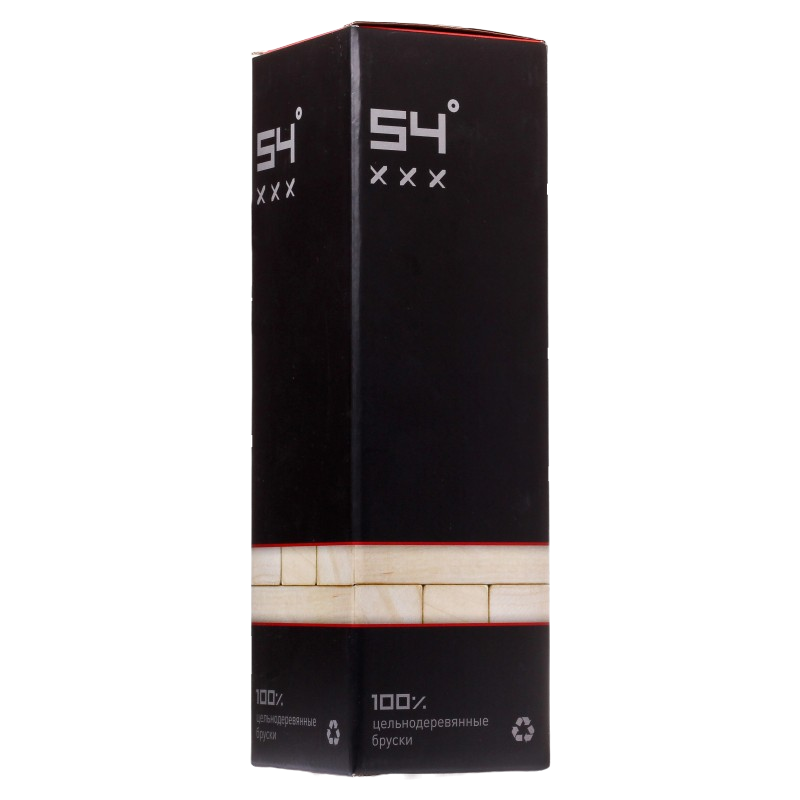 

Настольная игра Алкогольная Дженга "54 градуса ХХХ"