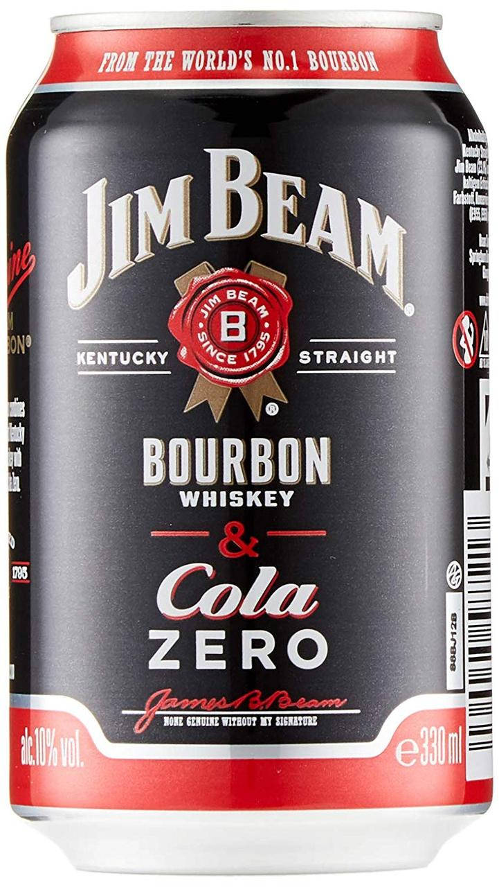 

Jim Beam & Cola Zero 330 ml