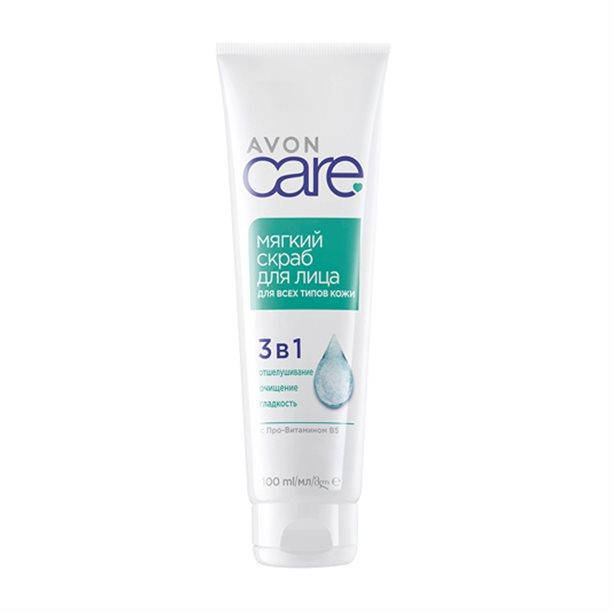 

М'який скраб для обличчя Avon Care, 100 мл