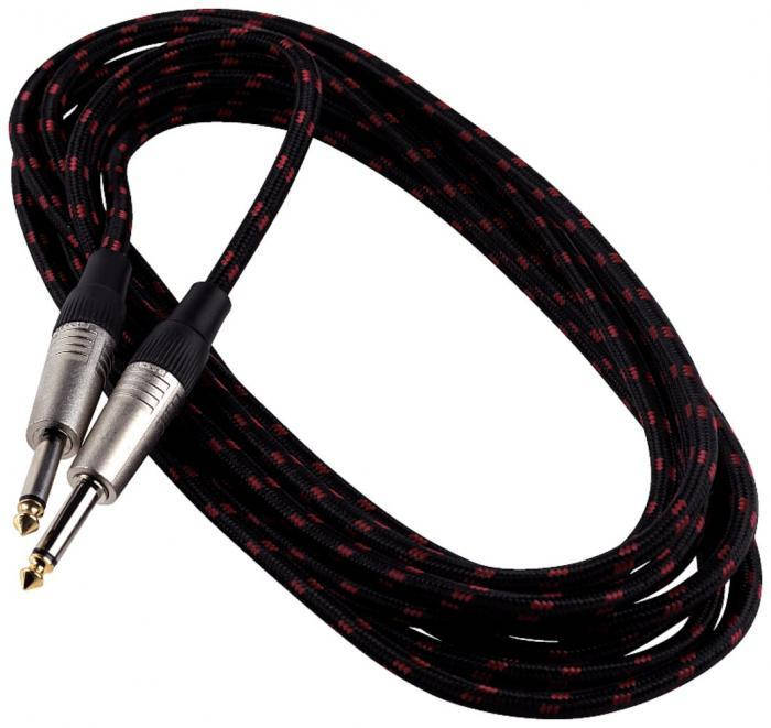 

Инструментальный кабель ROCKCABLE RCL30203TC C/BLACK 3 метра