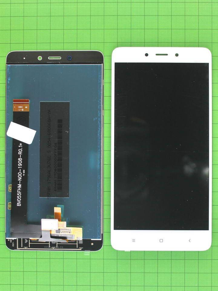 

Дисплей Xiaomi Redmi Note 4 з сенсором, білий self-welded, Белый