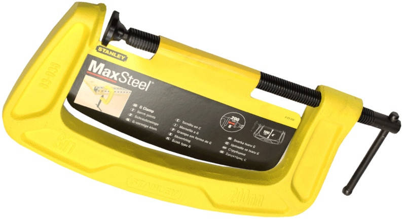 

Струбцина STANLEY 0-83-036, G-образная, 200 мм