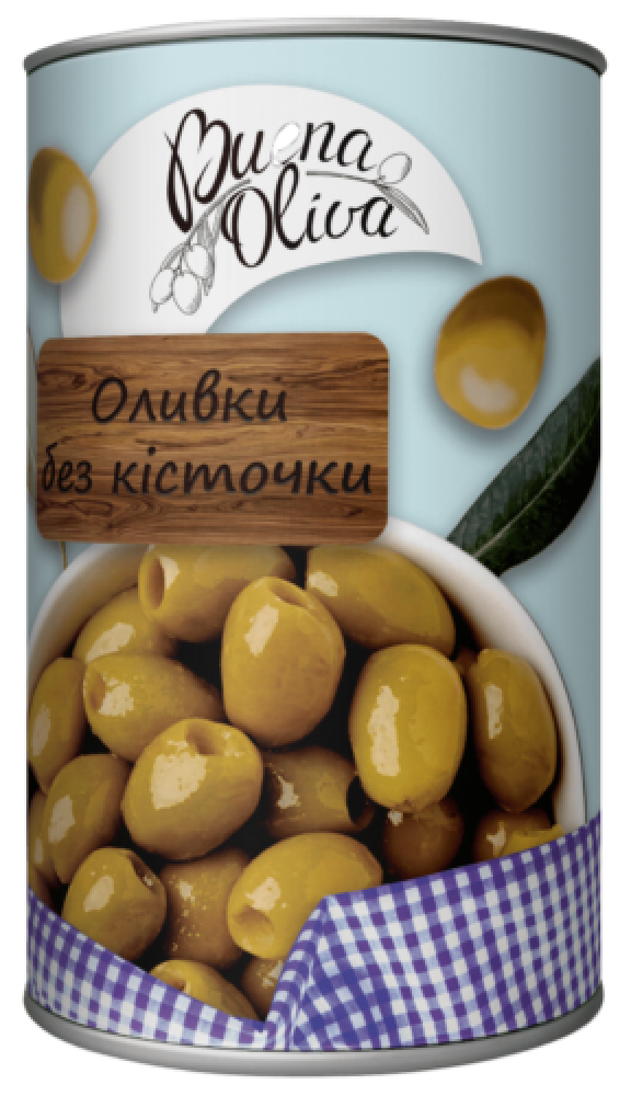 

Оливки зеленые без косточки Buena Oliva 314 г