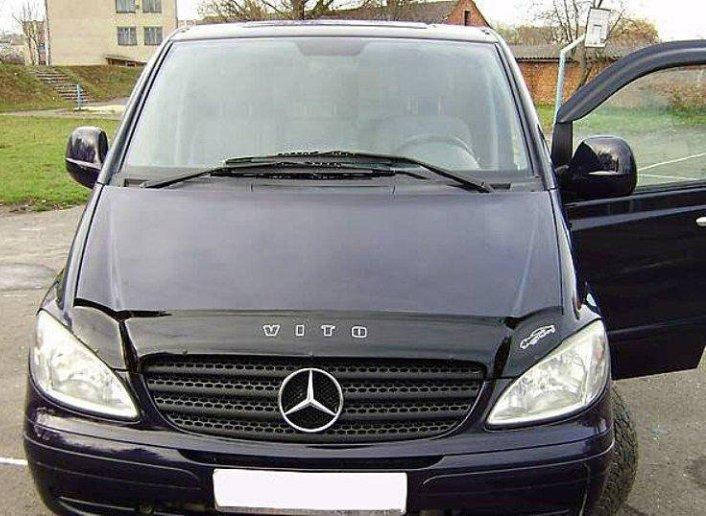 

Дефлектор на капот (мухобойки) Mercedes-Benz Vito 2003-2014