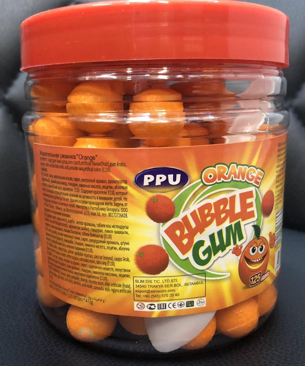 

Жевательная резинка BUBBLE GUM