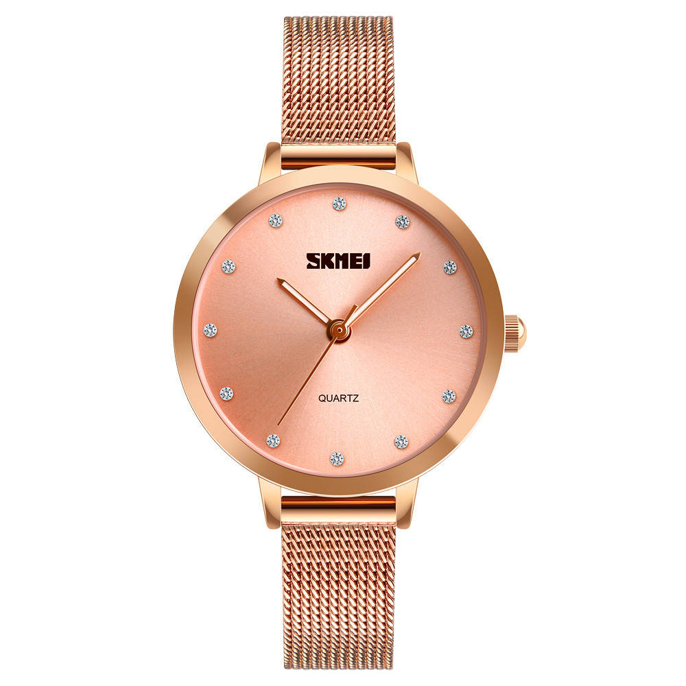 

Skmei 1291 angel розовое золото женские часы