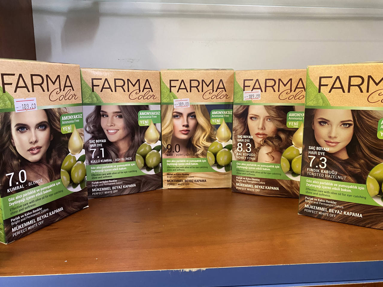 

Крем-краска для волос Farmasi