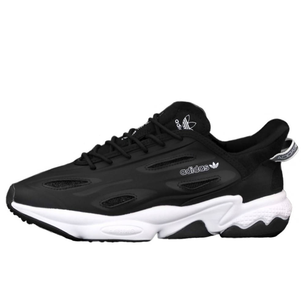 

Мужские кроссовки Adidas Ozweego Celox Black White, черно-белые кроссовки адидас озвиго селокс черные, Черно-белый