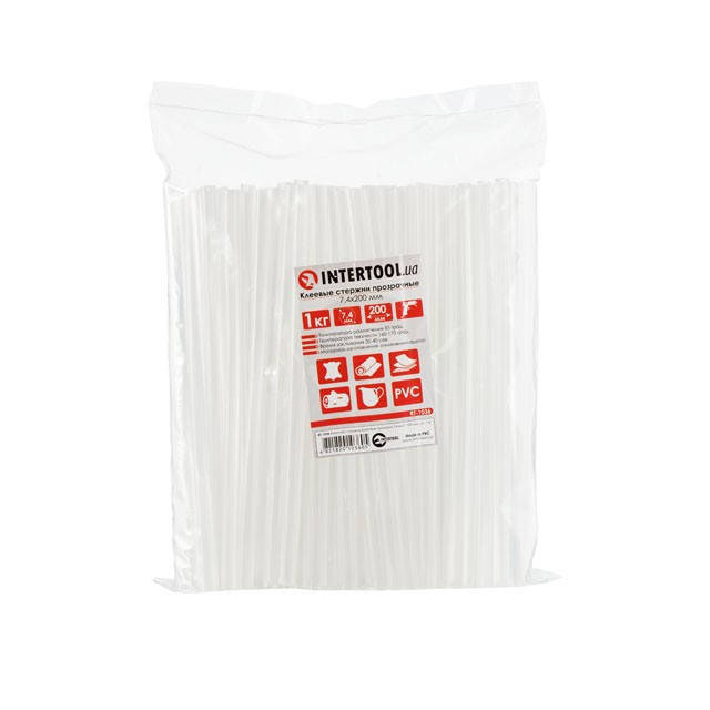 

Клеевые стержни Intertool 7.4мм*200мм уп.1кг RT-1036
