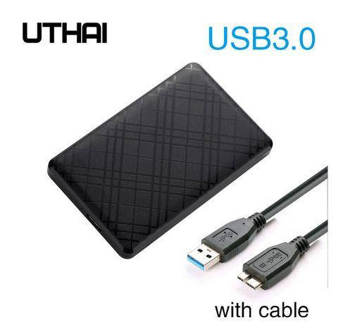 

Кейс карман для жесткого диска 2,5 дюйма, SATA 3,0 на USB 3,0 UTHAI