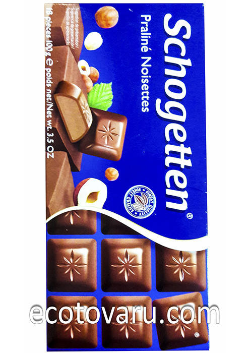 

Шоколад Schogetten Praline Noisettes 100гр