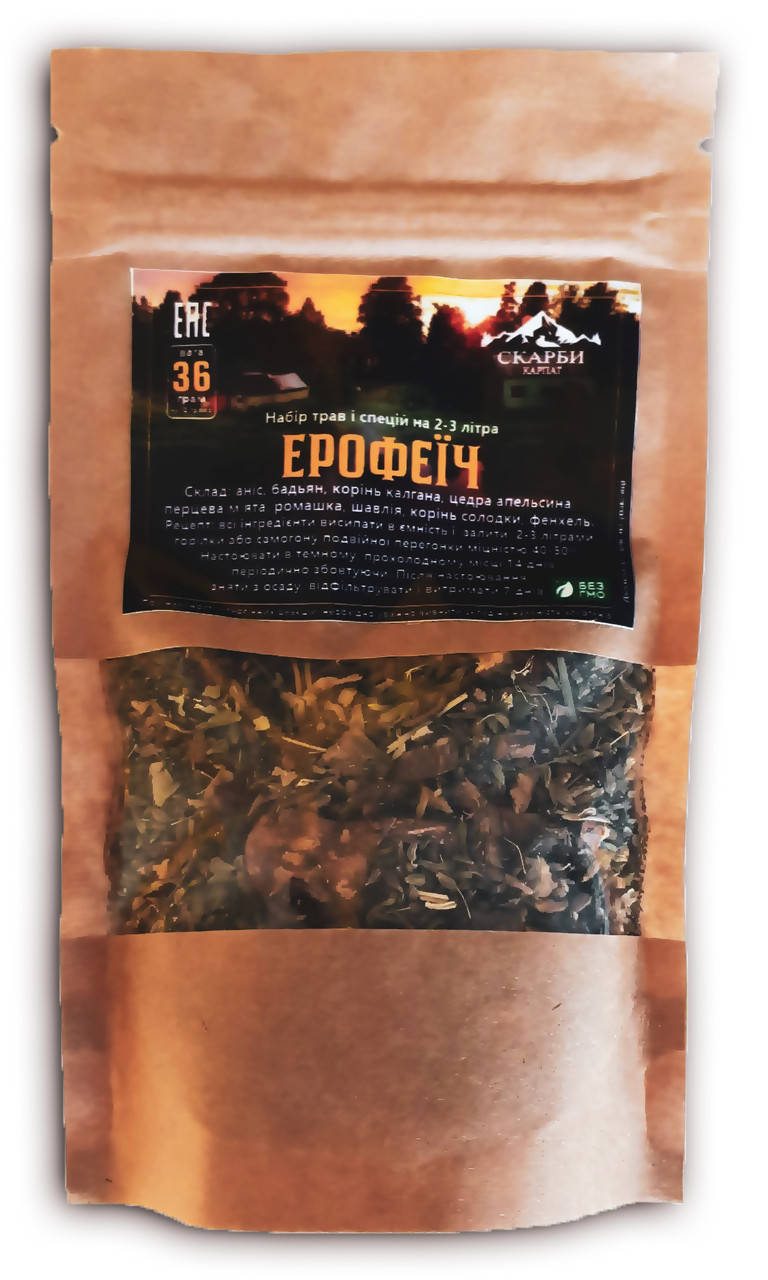 

Набор трав и специй "Ерофеич" (2-3л.)