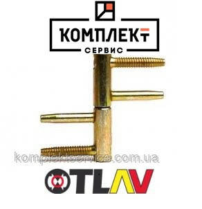 

Дверная 4-х штыревая петля Otlav D14, Золотистый