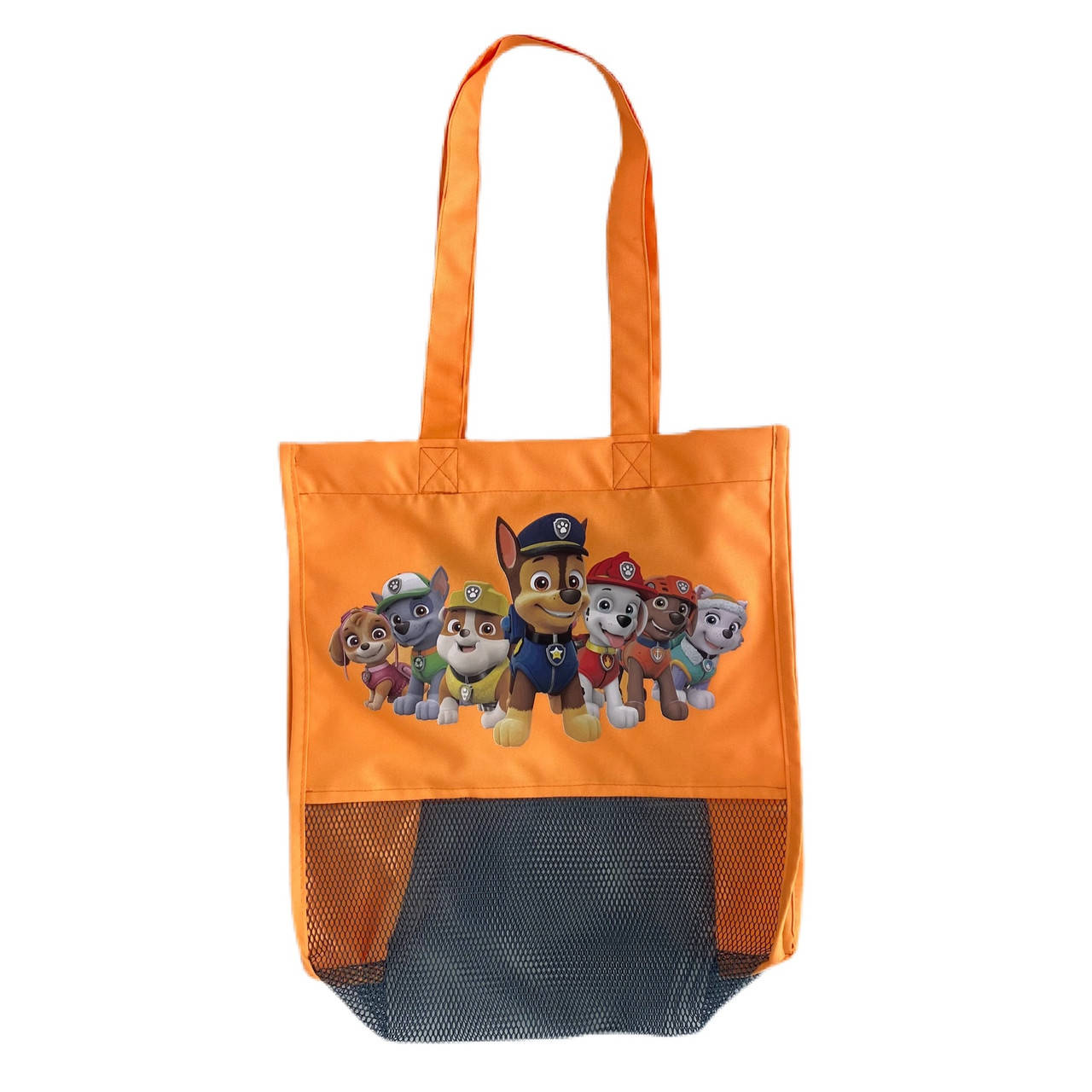 

Сумка для песочницы и пляжа с сетчатым дном и карманами, Щенячий Патруль, Фиолетовый