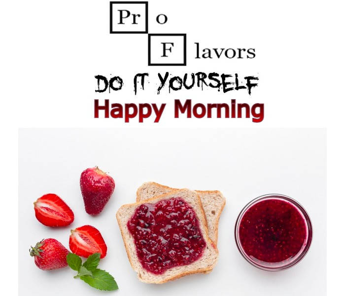 

Набор для замеса жидкости Pro Flavors Happy Morning 100 мл. 70/30, 3 мг/мл