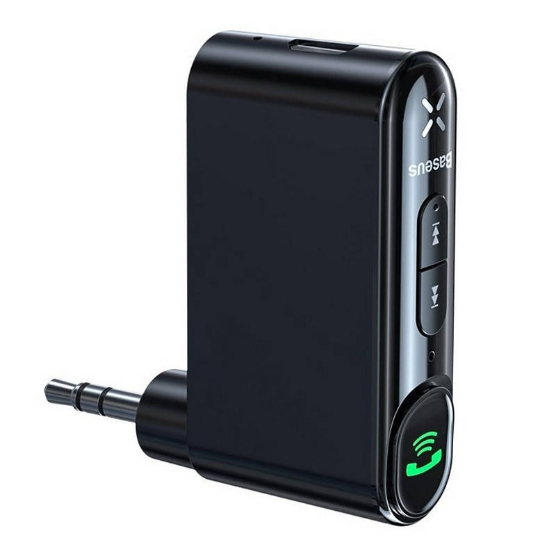 

Адаптер Baseus AUX Qiyin Car Bluetooth Receiver (WXQY), Черный