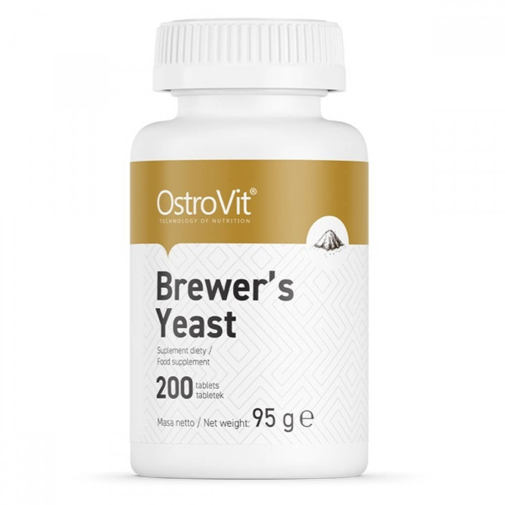 

Пивні дріжджі OstroVit Brewer's Yeast 200 tabs