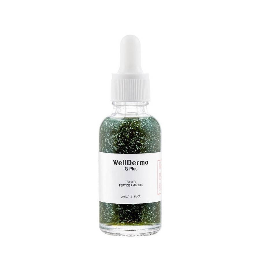 

Пептидная сыворотка с ионами серебра WellDerma Gplus Silver Peptide Ampoule 30 ml
