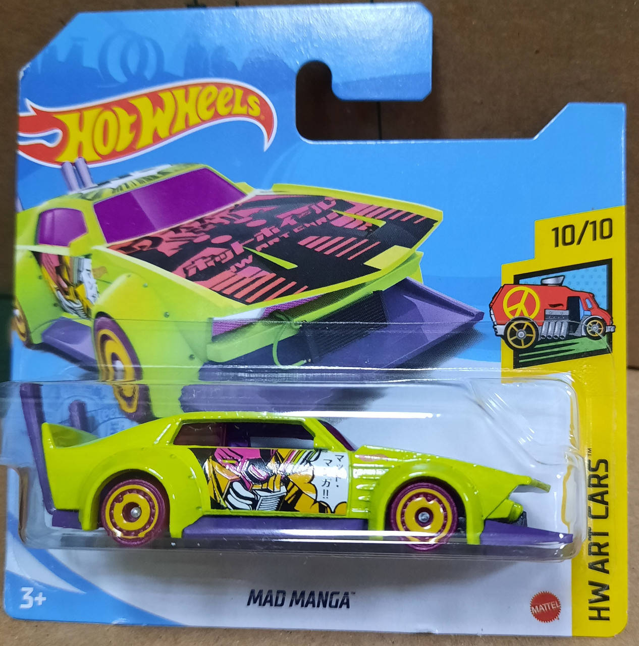 

Hot Wheels HW Art Cars 2021 Mad Manga 10/10 159/250 GTC32 Мед Манга Машинки базові колекційні Хот Вілс, Разные цвета