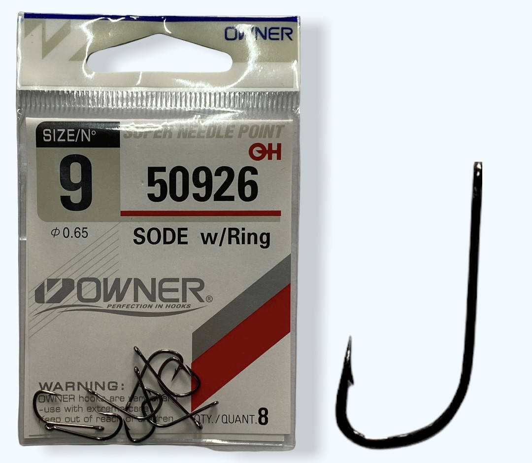 

Крючки Owner 50926 SODE w/Ring 9