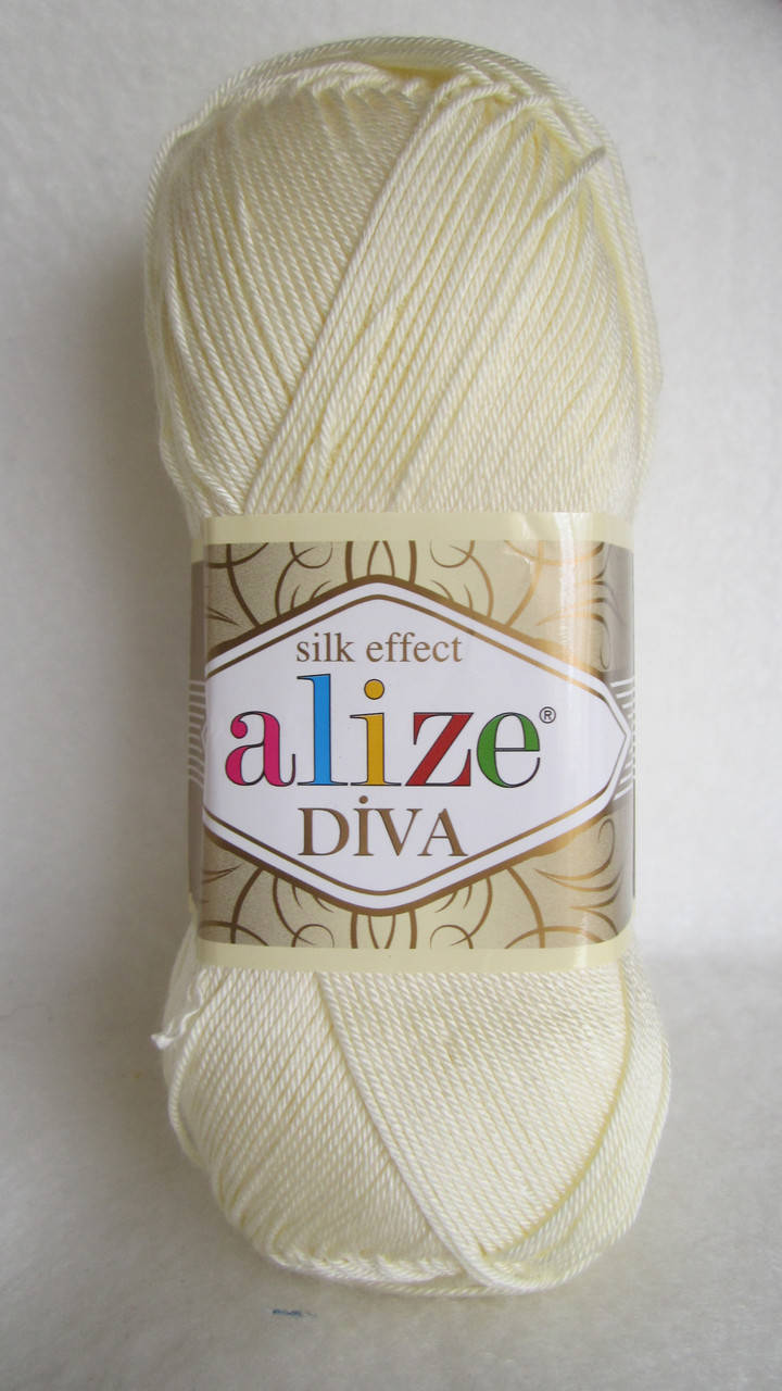 

Пряжа Alize DIVA , цвет - кремовый