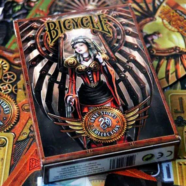 

Карты игральные Bicycle Steampunk by Anne Stokes