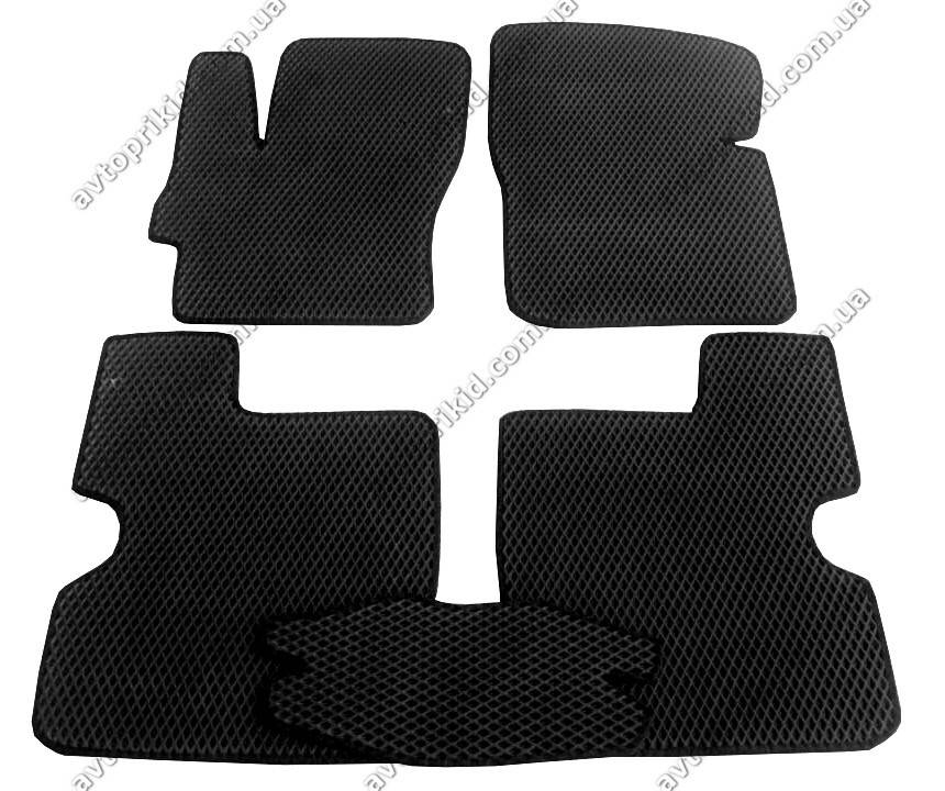 

Севиленовые, ячейчастые автоковрики Mazda 3 2003-2009, 5 шт. чёрные (EVA), Черный