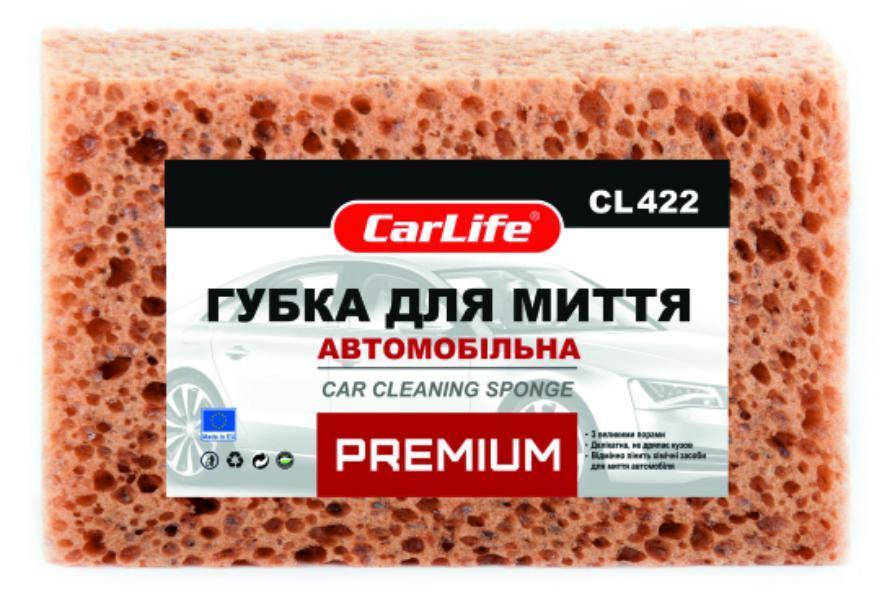 

Губка с крупными порами "Carlife" СL-422 "Premium" (190х120х70)