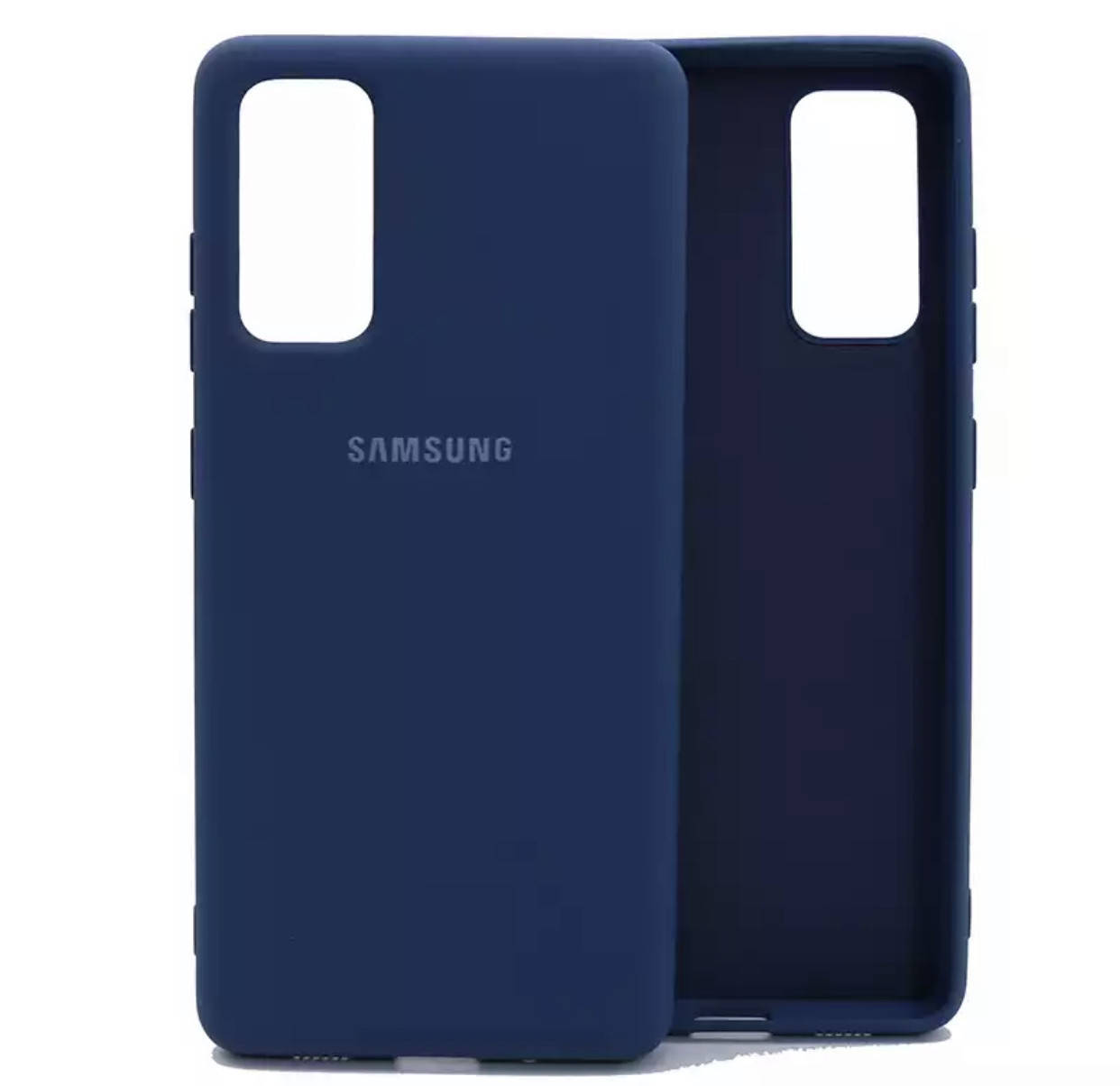 

Чехол Silicone Case full для Samsung S20 FE (G780) Blue, Синий