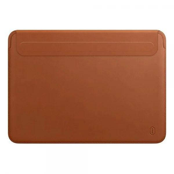 

Чехол конверт для MacBook Pro 16 A2141 кожаный чехол папка на макбук про 16 коричневый