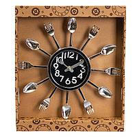 

Часы "Ложки и вилки", Elisey, Пластик