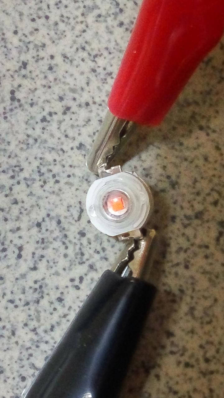 

Светодиод 3 Вт (w) красный, кристалла 45*45mil,