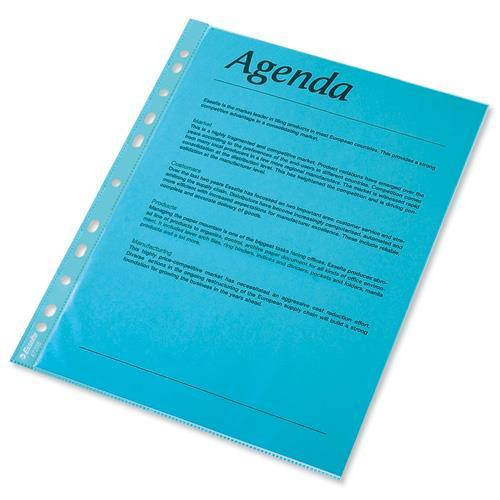 

Файл глянцевый А4 цветной ESSELTE, Синий