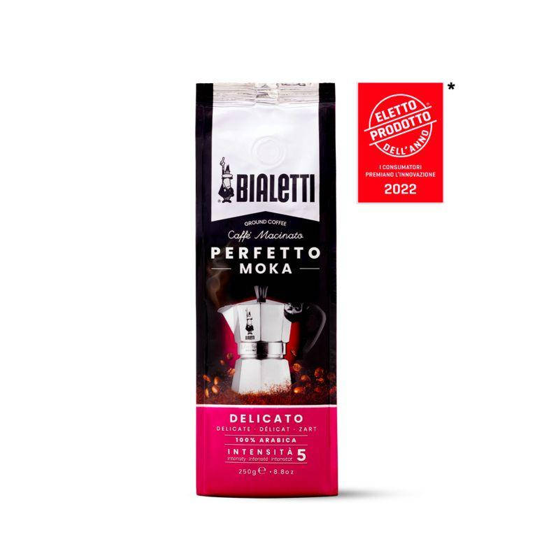 

Кофе Bialetti Perfetto Moka Delicato 5, помол для Moka, обжарка Светлая, 100 % Арабика