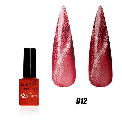 

Кошачий глаз гель лак Molekula 9D № 912 Кварцевый 6 ml