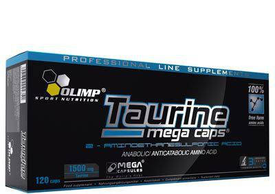 

Амінокислоти Olimp Labs Taurine Mega Caps 120 caps
