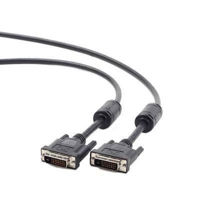 

Кабель мультимедийный DVI to DVI 24+1pin, 1.8m Cablexpert (CC-DVI2-BK-6)