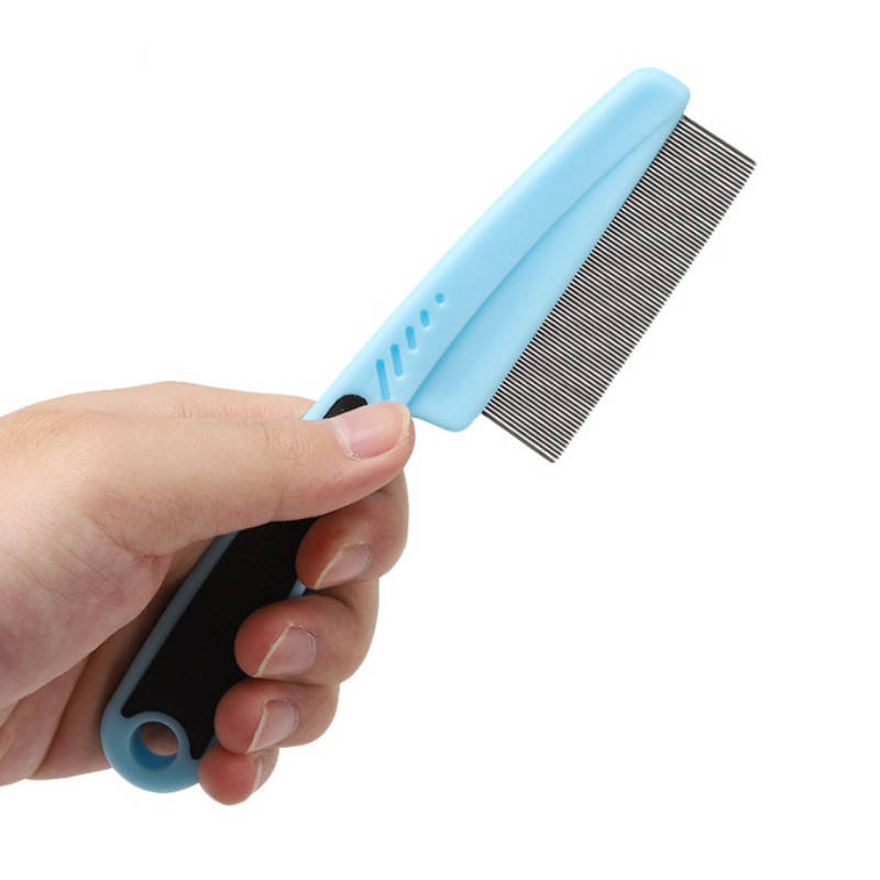 

Гребень от блох Taotaopets 094408 Blue для кошек и собак 18см
