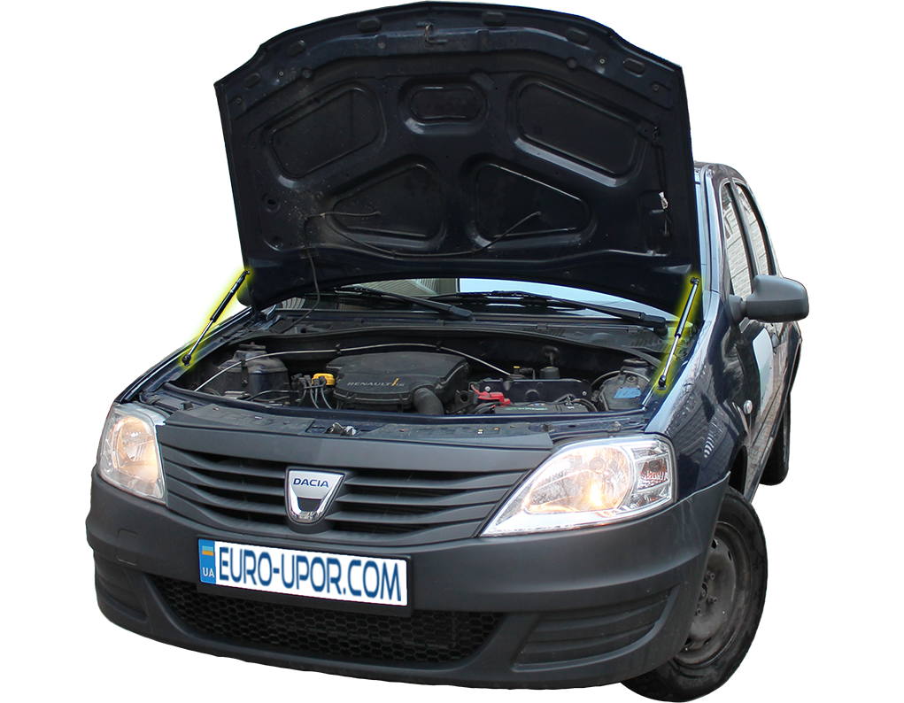 

Газовый упор капота (амортизатор капота) для Renault Logan / Рено Логан (2004-2013)