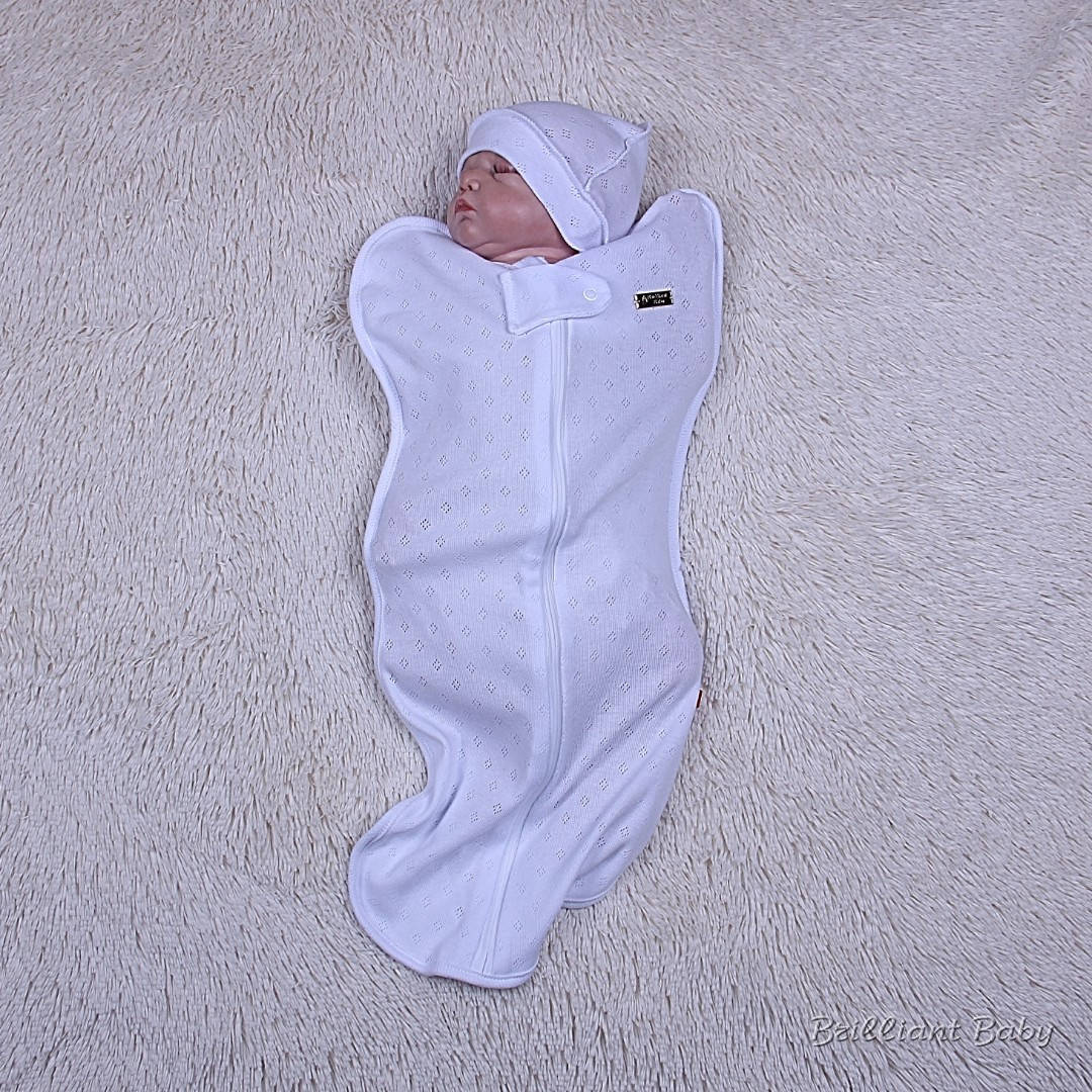 

Кокон евро пеленка нежность (белый) 62 Brilliant Baby