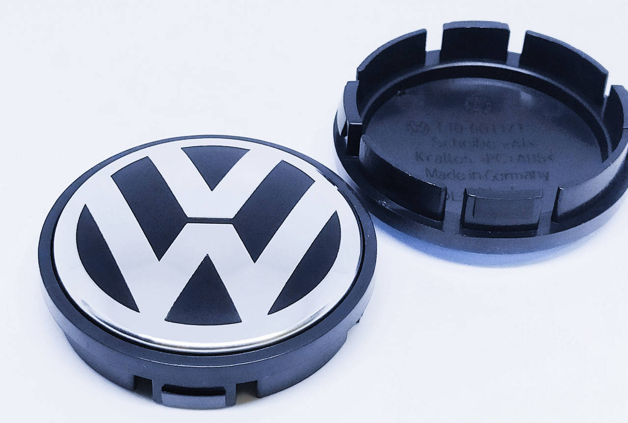 

Колпачки Volkswagen заглушки на литые диски Фольксваген (56/52мм)1J0601171 VW