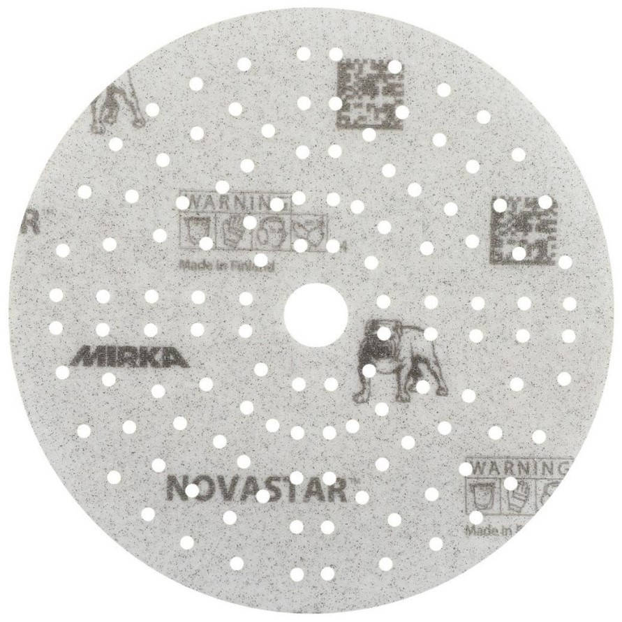 

Шлифовальный круг Mirka Novastar P120 Ø150 мм 121 отверстие