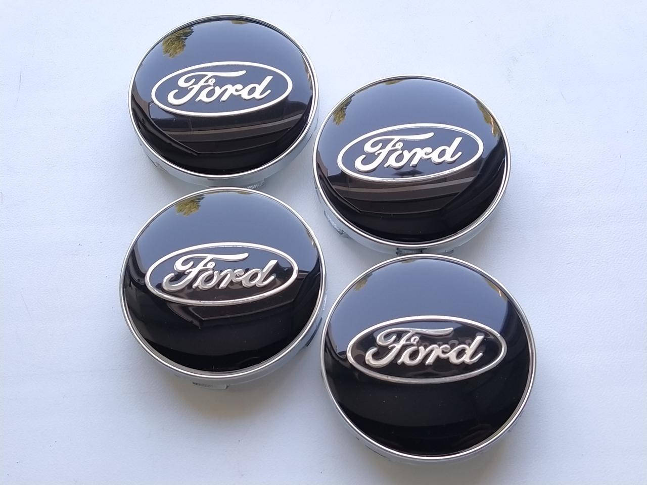 

Колпачки заглушки в литые диски Ford 60/56/10 мм. Черные
