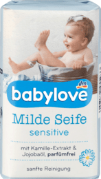

Детское мыло с экстрактом ромашки Babylove milde Seife 100 гр