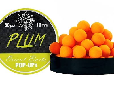 

Бойлы Orient Baits pop ups Plum 10 mm. Premium