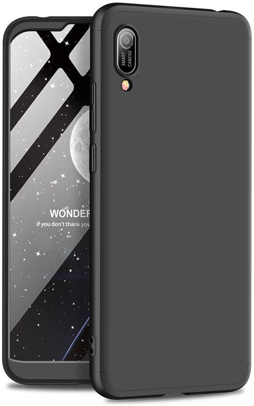 

Чехол-накладка GKK 3 in 1 Hard PC Case Huawei Y6 2019 Black, Черный
