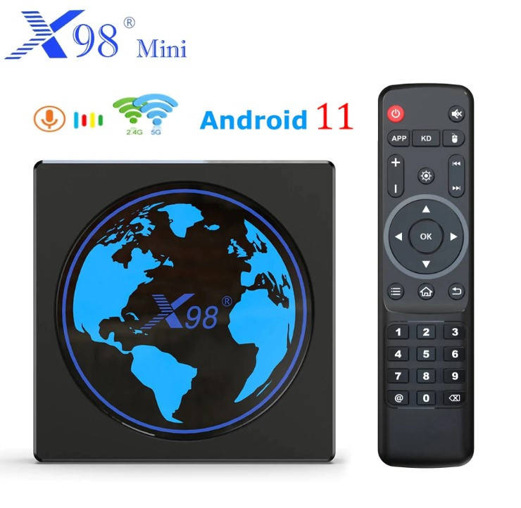 

Андроид ТВ приставка X98 Mini 4/64